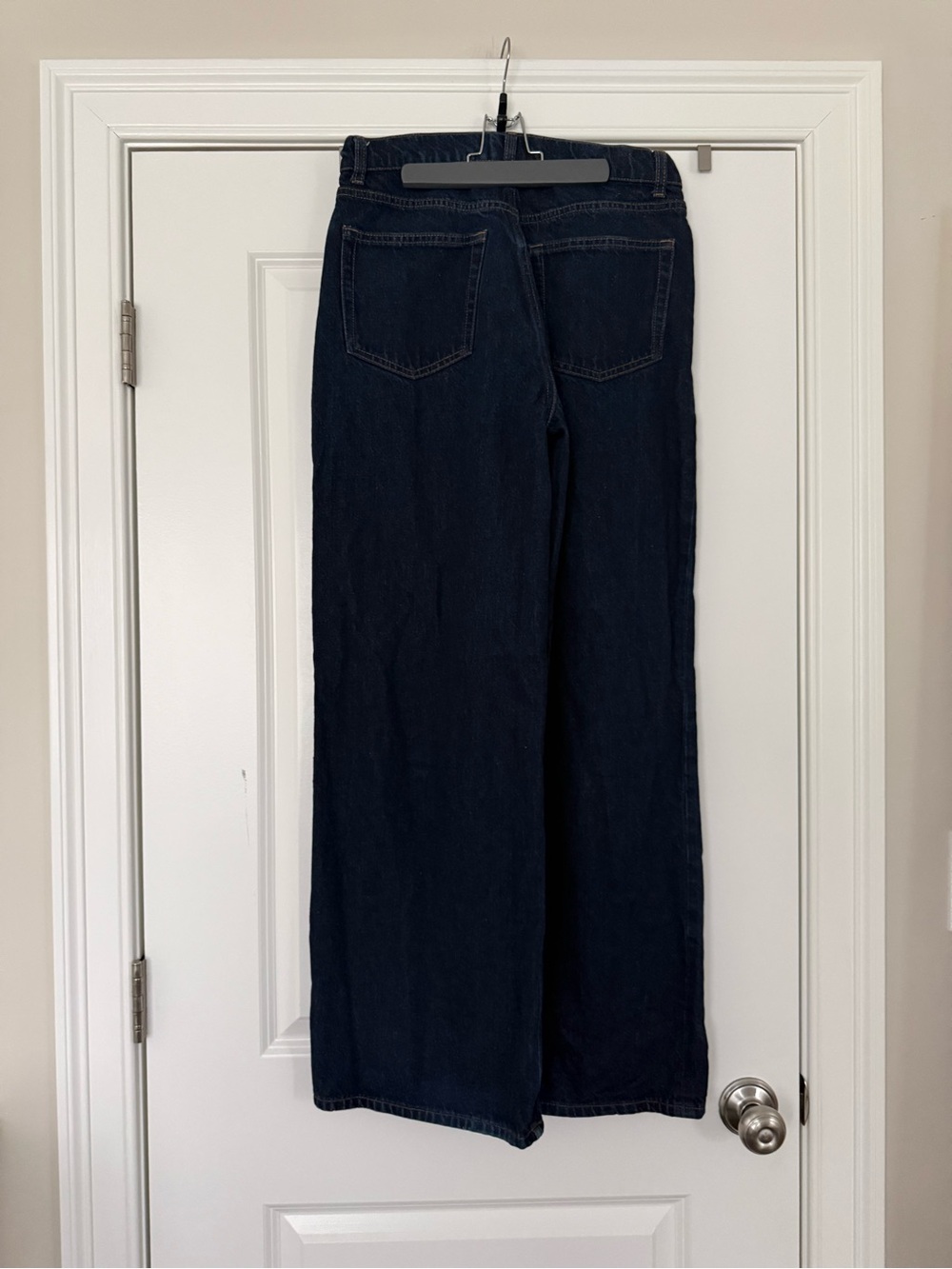 Reformation Cary High Rise Slouchy Wide Leg Jeans in Ondine (US 8/29) - Picture 3 of 5